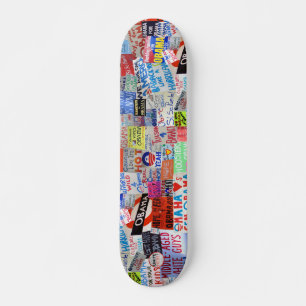 Obama tecken av hoppskateboarden skateboard bräda 21,5 cm