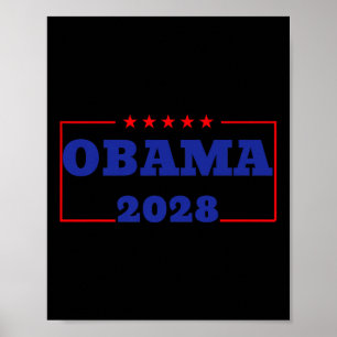 Obama Till president 2028 Obama 2028, 48:e premium Poster