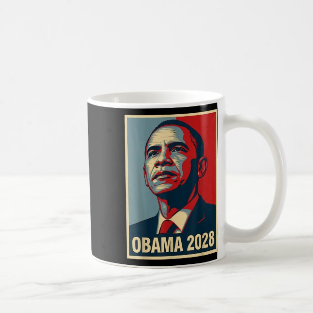 Obama Till president 2028 Obama 2028 6 Kaffemugg (Höger)