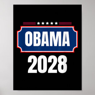 Obama Till president 2028 Obama 2028 8 Poster