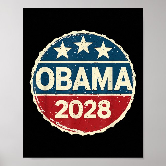 Obama Till president 2028 Obama 2028 Poster (Framsidan)