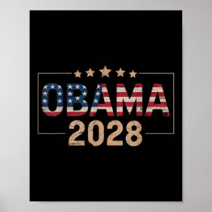 Obama Till president 2028 Obama 2028 Vintage Amari Poster