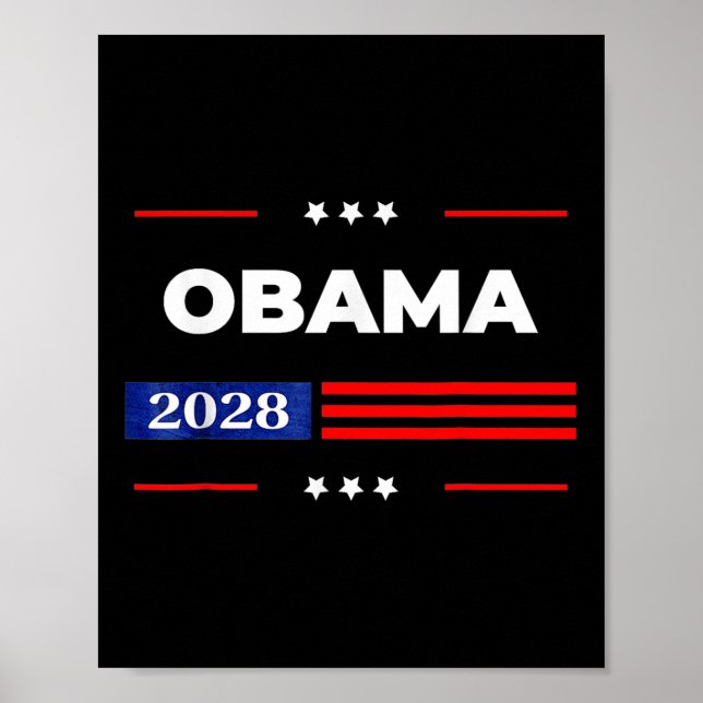 Obama Till president Obama 2028 1 Poster (Framsidan)