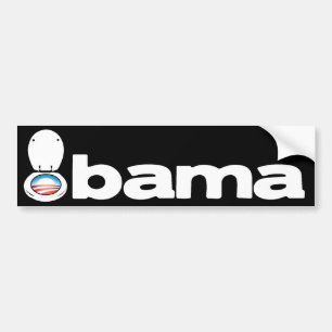 Obama (toalett) bildekal