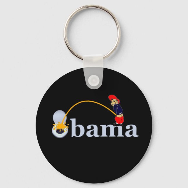 Obama (toalett) nyckelring (Framsida)
