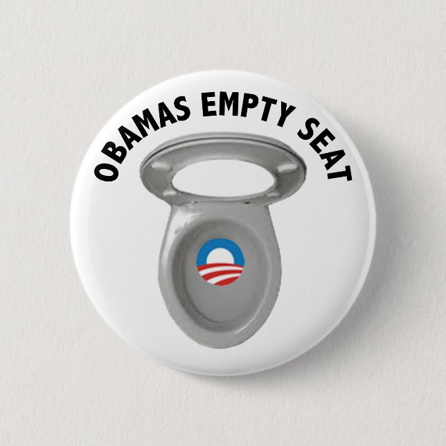 Obama tom stol - toaletten placerar knapp (Framsida)