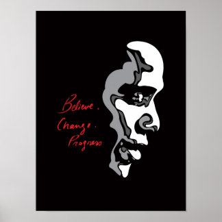 Obama: Tro att förändringsförloppet Poster