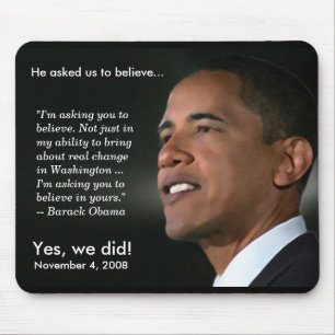 Obama - Tro - Mousepad Musmatta