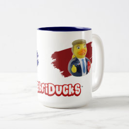 Obama Trump Mugg Rubber Ankor