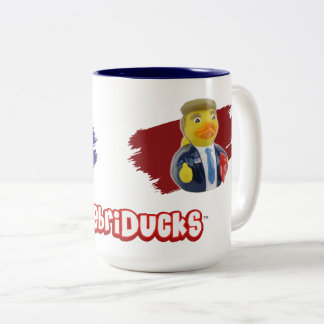 Obama Trump Mugg Rubber Ankor