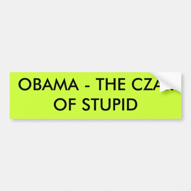 OBAMA - TSAR AV DUMT BILDEKAL (Framsidan)