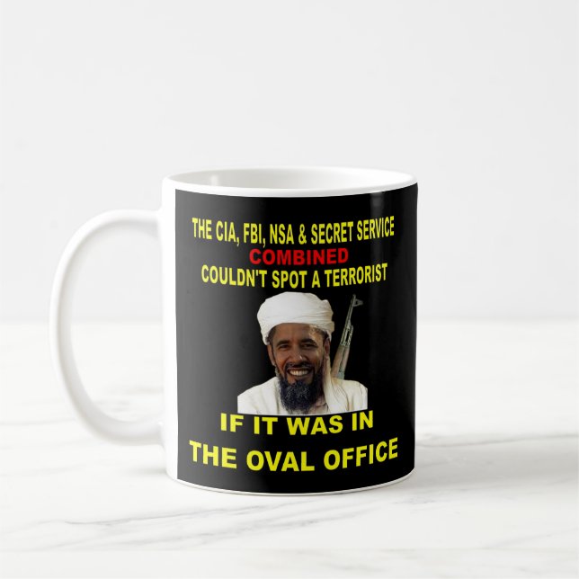 OBAMA TUNNA LADEN KAFFEMUGG (Vänster)