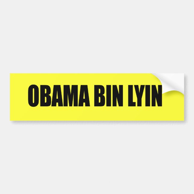 Obama tunnalyin bildekal (Framsidan)