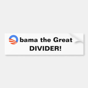 Obama underbaren -- Avdelare! Bildekal