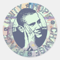 Obama Unity, Hope, Change and Peace 2012