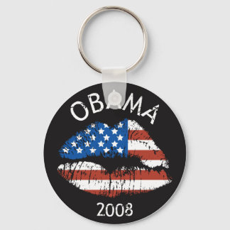 OBAMA US Flagga Läppar Keychain 89226 Nyckelring