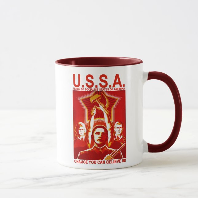 Obama USSA Mugg (Höger)