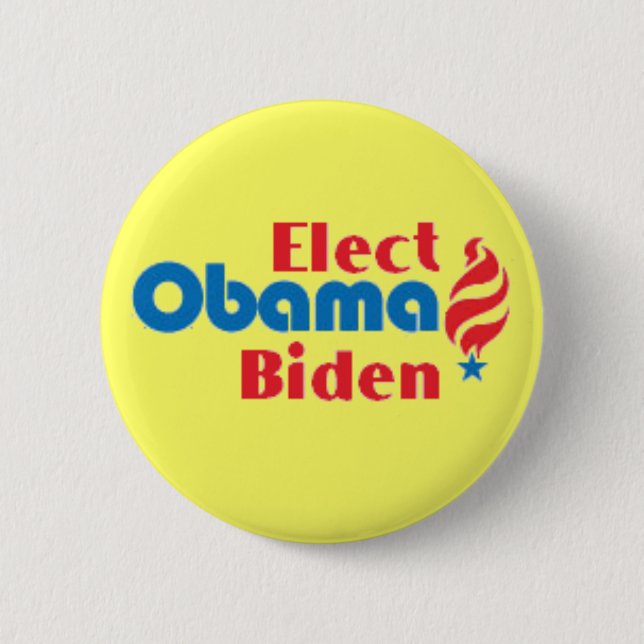 Obama utvalda Biden knäppas Knapp (Framsida)