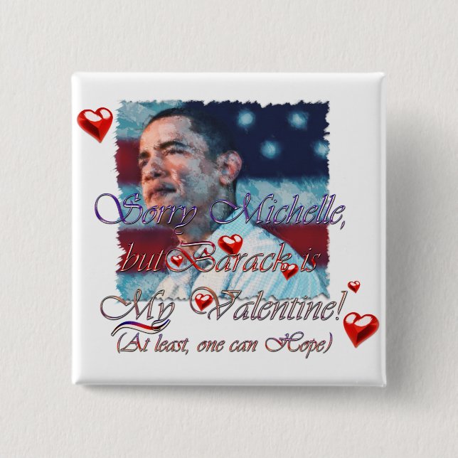 Obama Valentine osv. Knapp (Framsida)
