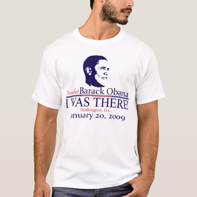 Obama var jag där tröja (Framsida)