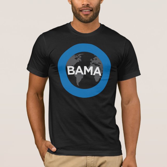 Obama - världsutslagsplats tee shirt (Framsida)