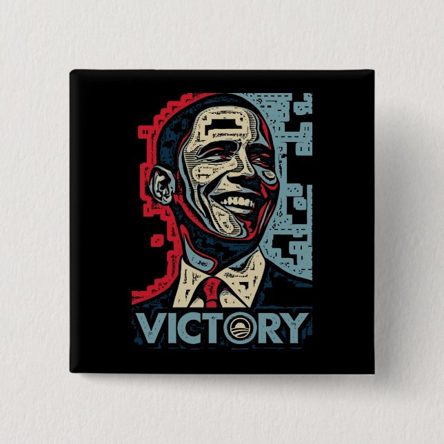 Obama Victory Knapp (Framsida)