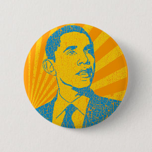 Obama vintage knapp