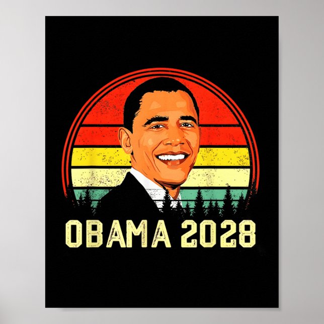 Obama Vintagens president 2028 Obama _1 Poster (Framsidan)