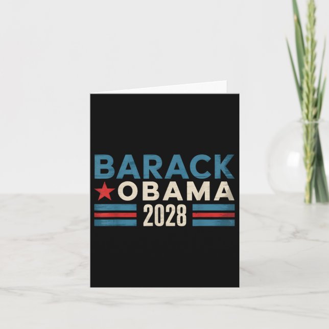 Obama Vintagens president 2028 Obama _30 Kort (Framsida)