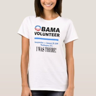 Obama volontärT-tröja Tee