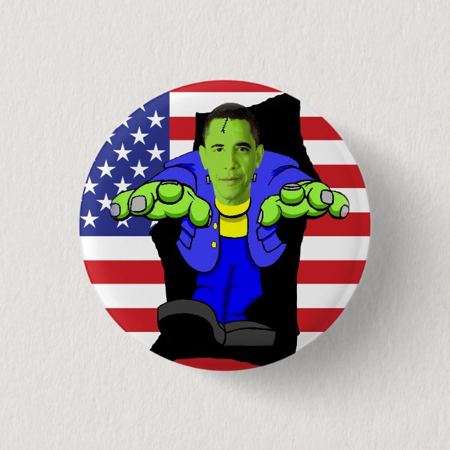Obama vs Amerika! Knapp (Framsida)