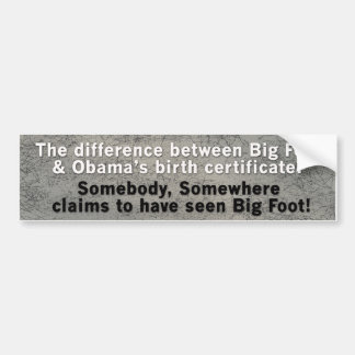 Obama vs stor fot kopierar bildekal