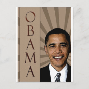 Obama Vykort