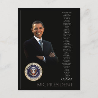 Obama Vykort