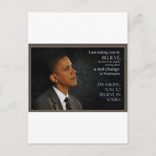 Obama Vykort