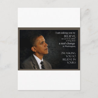 Obama Vykort