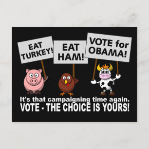 Obama-vykort Vykort