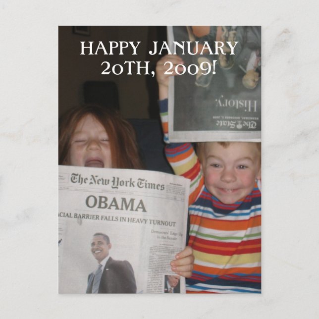 Obama-vykort Vykort (Framsida)