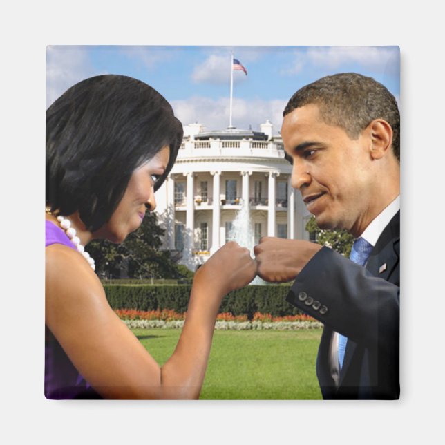 Obama White House Fist Bump Magnet (Framsidan)