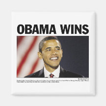 Obama Wins Magnet
