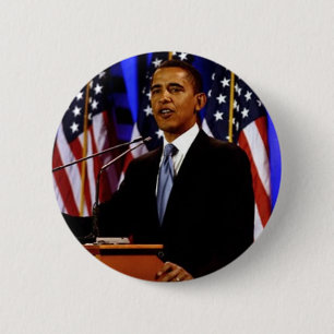 Obama-With Flaggor Knapp
