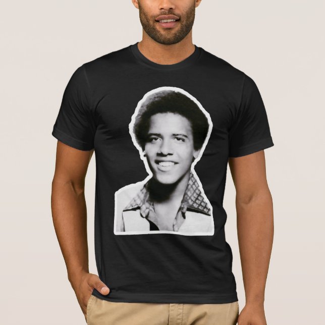 Obama Yearbook 1979 Tee Shirt (Framsida)