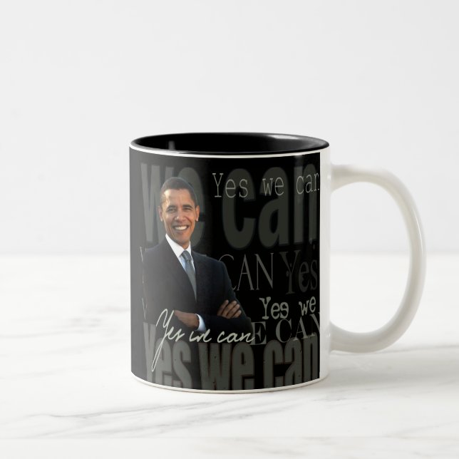 Obama Yes We Can Mugg (Höger)