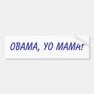 Obama Yo mamma! Bildekal