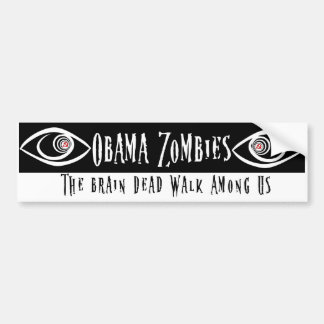 Obama Zombie Bildekal