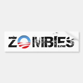 Obama Zombies Bildekal