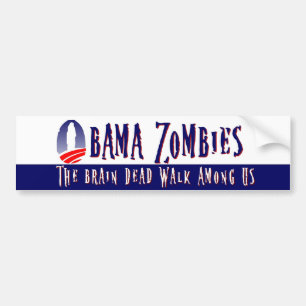 Obama Zombiesbildekal Bildekal