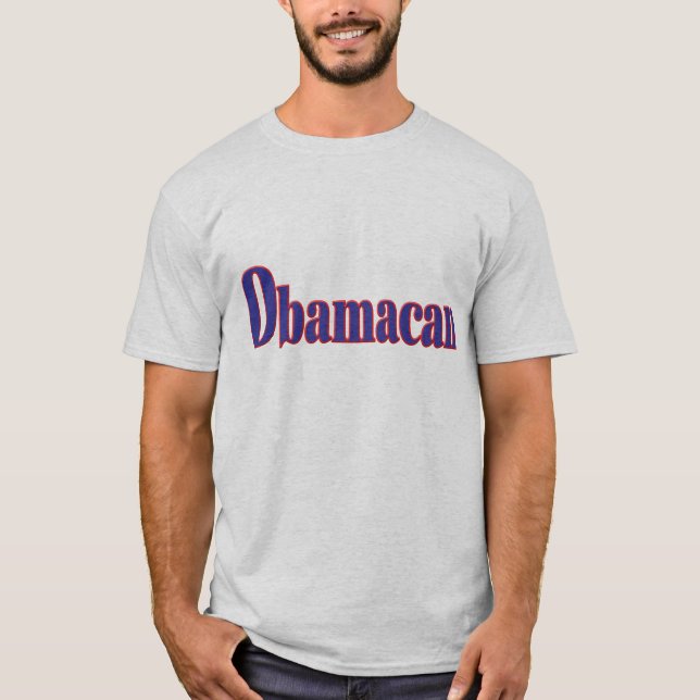Obamacan T Shirt (Framsida)