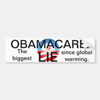 Obamacare är en ljuga bildekal