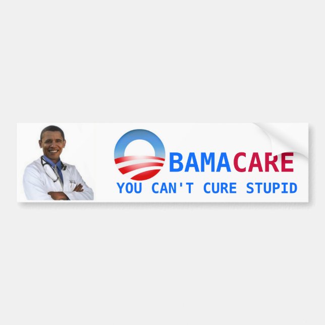Obamacare Bildekal (Framsidan)